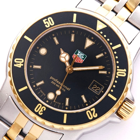Tag Heuer Jewelry Authentic Vintage Tag Heuer 50 Series 200m Water